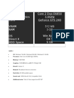 MOHAA and COD PC Requirements