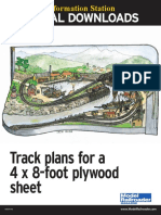 Track plans for a 4x8-foot plywood sheet - Kalmbach Hobby Store