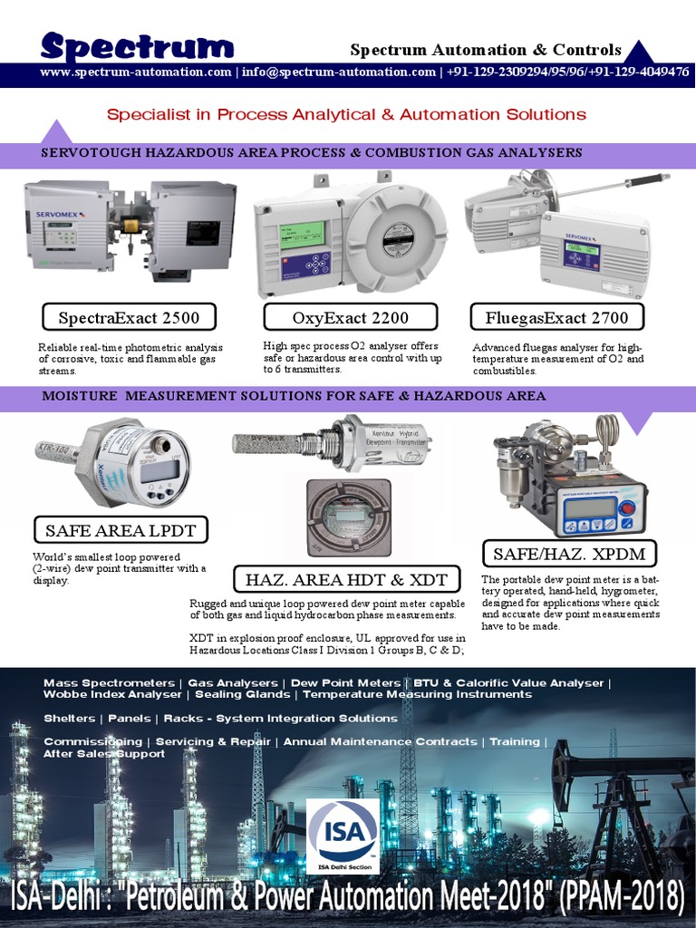 Specialist in Process Analytical & Automation Solutions | PDF