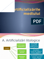 Artificializari Ale Mediului