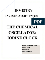 Chemistry: Investigatory