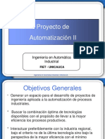 Presentación Del Proyecto de Automatización II