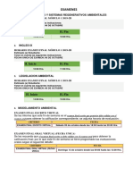 Horario de Examenes Alas 2019 Finales