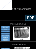 Evaluasi Radiografi