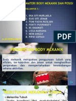 Body Mekanik Dan Posisi