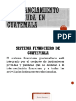 Presentación Financiamiento Con Deuda en Guatemala