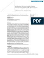 Interleukin-17 Production by CD4+CD45RO+Foxp3+ T Cells in Peripheral Blood of Patients With Atherosclerosis