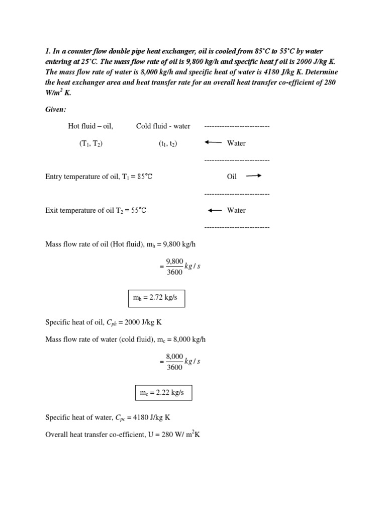 Unit 41 PDF PDF Heat Exchanger Heat