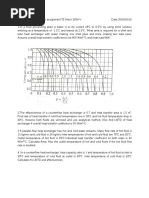 Heat Exchanger Numericals