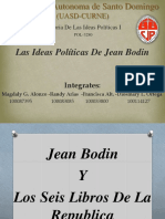 Las Ideas Políticas de Jean Bodin: (Uasd-Curne)