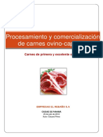 procesamiento y comercializacion de carnes ovino-caprinas