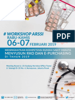 Buku Workshop ARSSI-Meningkatkan Kompetensi RS Swasta Menyusun RKO Dan E-Purchasing 2019 IAI-1