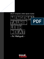 E-Book Gratis Mengenal Tauhid Lebih Dekat