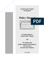 Policy Manual For Living Without a Social Security Number.pdf