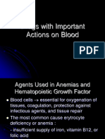 Drugs With Important Actions On Blood Revisi