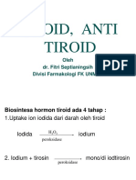 Farmakologi Kelaianan Tiroid