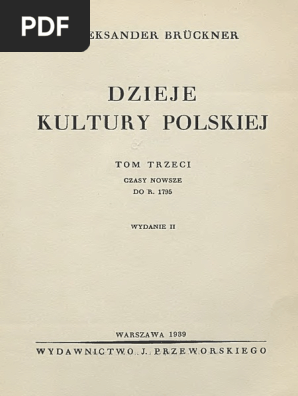 Bcps 28257 1939 Dzieje Kultury Polsk