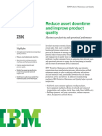 Reduce Asset Downtime and Improve Product Quality PDF
