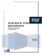 Mudlogging Rock Types Guide