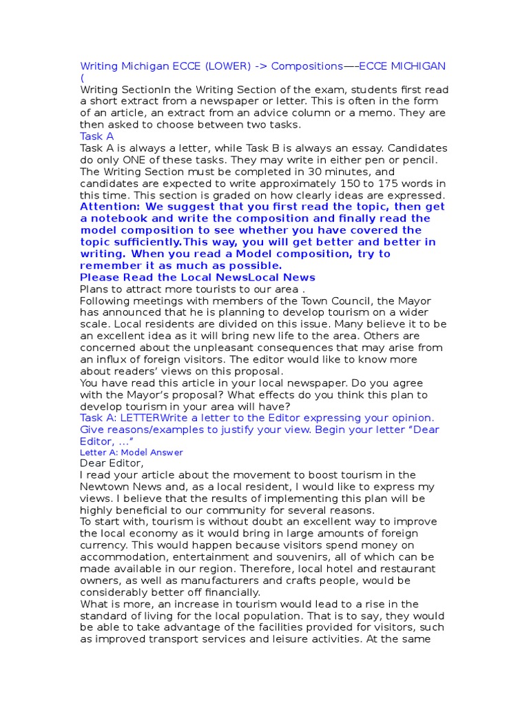 Writing Guide for Michigan ECCE Lower | PDF | Traffic Collision | Fluency