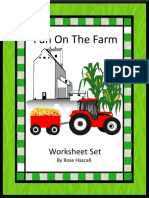 Free Farm Math Worksheets