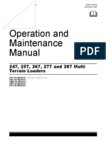 Caterpillar 247, 257, 267, 277 and 287 MultiTerrain Loaders Service Manual PDF