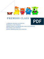 Premios Class Dojo 1