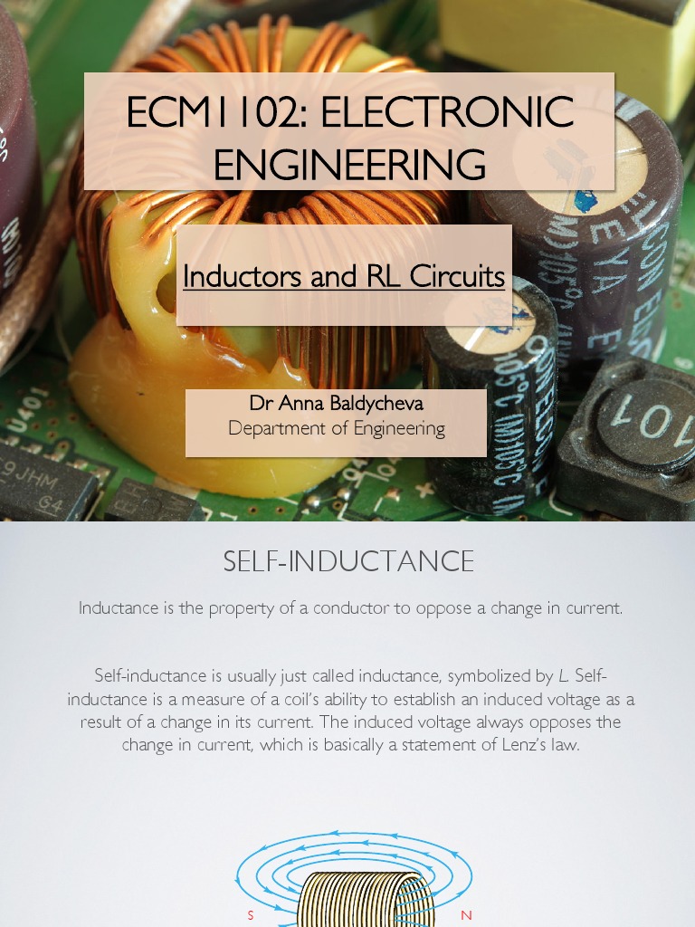 Inductors and RL Circuits Overview | PDF | Inductance | Inductor