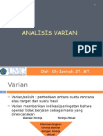 Analisis Varians