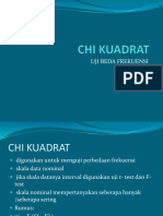 Chi Kuadrat