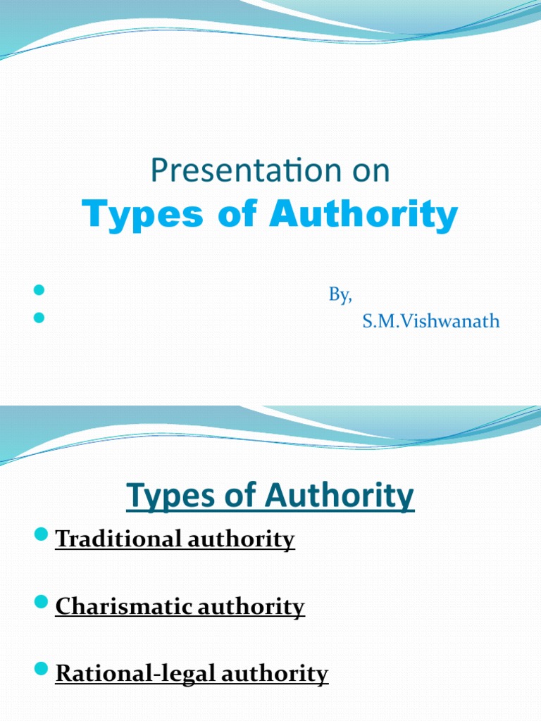 Types of Authority | PDF | Law