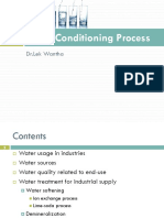 Water Conditioning Process Presentation