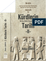 Bahoz Şavata Kürdlerin Tarihi Cilt II İBV. Yayınları