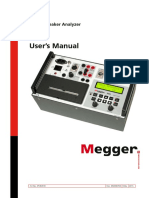 User's Manual: Circuit Breaker Analyzer