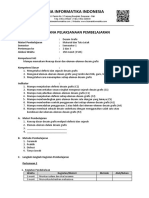 Bisma Informatika Indonesia: Rencana Pelaksanaan Pembelajaran