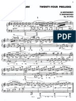 Shostakovich - Preludes Op 34 PDF