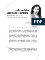 La Mujer en La Medicina Veterinaria Colombiana