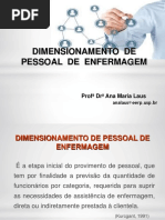 Aula2_Dimensionamento de Pessoal de Enfermagem
