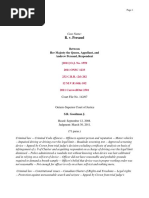 R. v. Persaud: Between Her Majesty The Queen, Appellant, and Andrew Persaud, Respondent