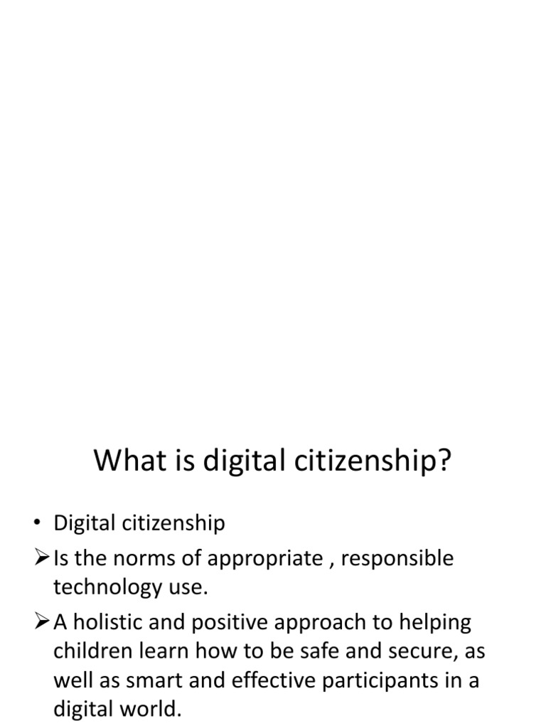 Digital Etiquette PDF