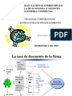 Estructura de Financiamiento Unab 2015 Sin Fondo