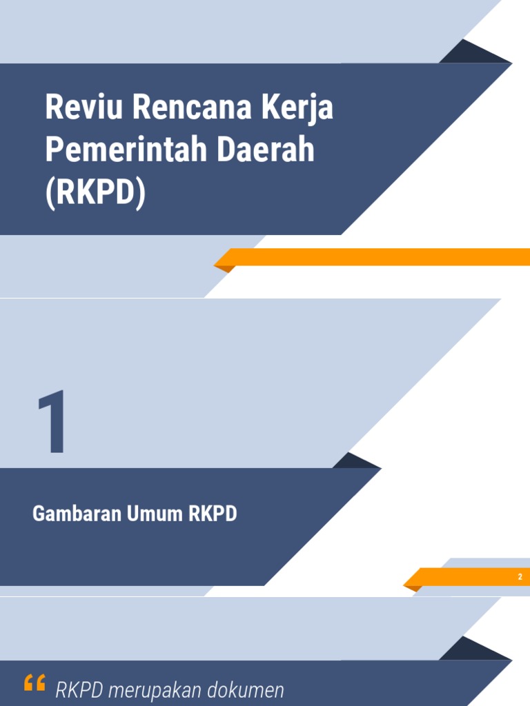 Reviu RKPD: Proses dan Tujuan | PDF