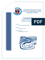 Cuarto Informe Topografía