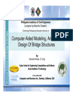 Modeling and Analysis of Bridges PICE Manila May 2009