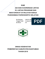 KAK Komunikasi Dan Koordinasi Lintas Program, Sektoral Dan Masyarakat