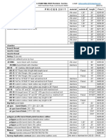 LOTHAR WALTHER Precision. Tool Inc Price List 2017