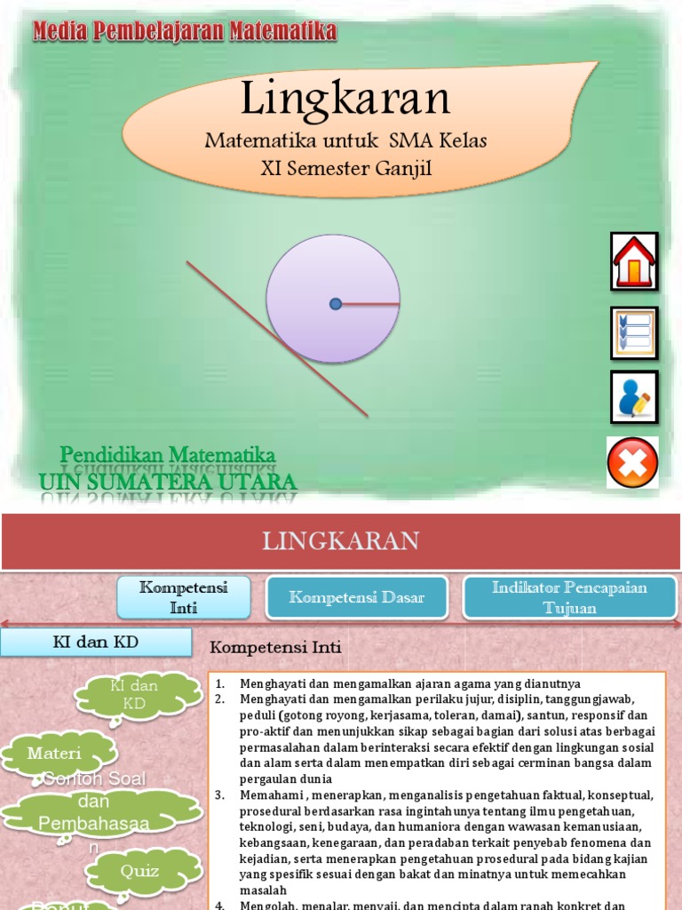 Lingkaran Kelas Xi