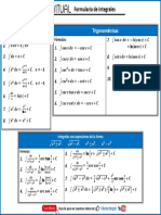 Formulario de Integrales PDF