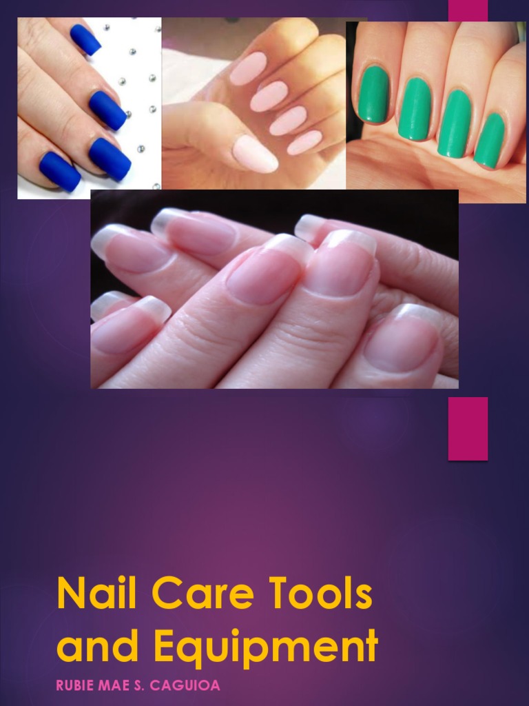 Nailcare Tools and Materials PDF Nail (Anatomy) Foot