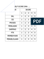 001.self Score Sekolah Model